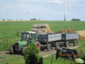 Fendt Farmer 306 LSA + Autosan D-47 i Sanok D-50