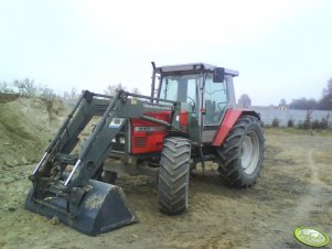 Massey Ferguson 3085 + Quicke 650