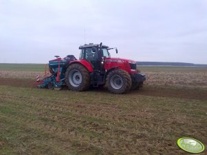 Massey Ferguson 7619 + Sulky  XEOS PRO / Cultiline