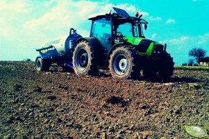 Deutz Fahr Agrofarm 410 & Meprozet PN40/2 4300l