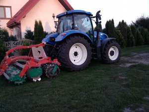 New Holland t6.120 + Agromasz