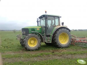 John Deere 6420 + agregat UNIA