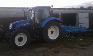 New Holland T6.120 + gruber Mandam