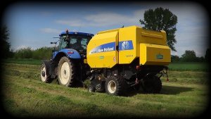 New Holland T7.200 + New Holland BR 7060.