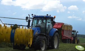 New Holland + Reck Jumbo, Pottinger Torro + John Deere 