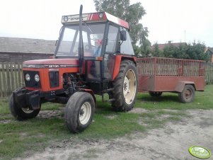 Zetor 7711 + Dwukółka