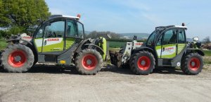 Claas 7045 and 7035