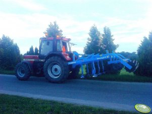 Case IH 844XL i Lemken Smaragd 9