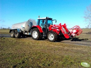 Massey Ferguson 5430 + Stoll FZ20 ProfiLine + Pomot 8000L