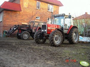 Massey Ferguson 3085 + Ursus 914