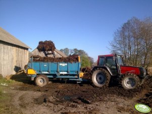 Valtra Valmet 6400 + Rolland