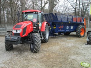 Zetor Forterra 130 HSX i Alima Evo Spreader 12