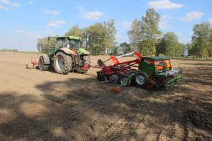 Deutz Fahr K 110 + Grano system Shark 3,0 + Amazone D9 Super + Wał Cambridge