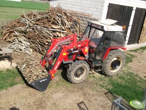 Zetor 7745 & Inter Tech iT1600 + Szufla