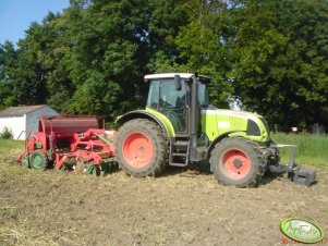 Claas Ares 657ATZ + Unia Ares TL + Polonez D