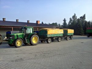 John Deere 6630 & 2x Oehler