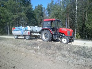 Zetor 6320 i przyczepa ruska