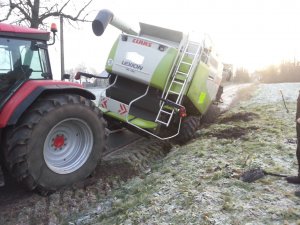 Claas Lexion 580 + McCornick XTX200