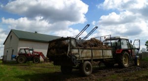 Zetor 7211 + Rozrzutnik & Zetor 7745 + iT1600