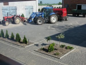 NH TD5040 & Case Rb 344