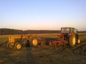 Ursus 912 i AgroAn U017/1 oraz Ursus C-355 i kultywator 2,8m