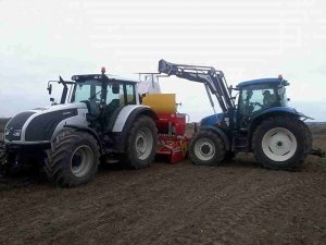 Valtra T 162 i NH T6020 Plus