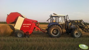 Farmtrac 80 4WD i Welger