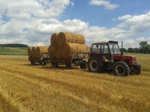 Zetor 7745 + 2x Autosan D47