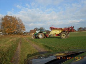 Deutz Fahr Agrotron 130 i Hardi Commander 4400