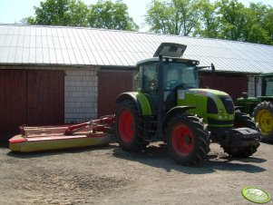 Claas Ares 657ATZ + JF stoll