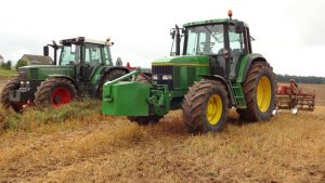 John Deere 6800& Fendt Favorit 514C