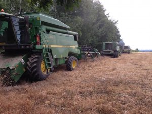 John Deere 2266 i Lexion 760