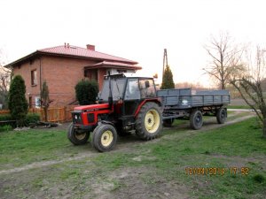 Zetor 7711 i Sanok D-50