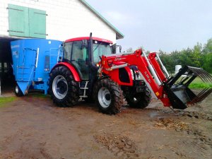 Zetor Proxima 100 + Euromilk RINO FX1000