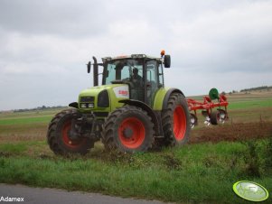 Claas Ares 816 RZ + pług Unii