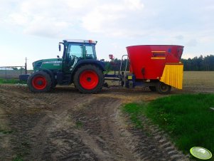 Fendt 311 vario TMS i Sano TMR Profi 8 m3