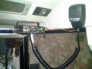 Radio CB w Massey Fergusonie 8120