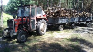 Massey Ferguson 255 + Autosan D-46B + Autosan D-35M