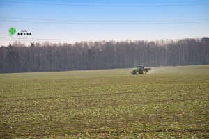 John Deere 6150M + Amazone - Nawóz 2015