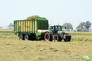 Krone ZX 450 GD + Fendt 718 Vario