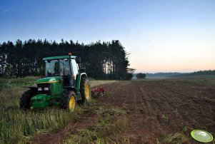 John Deere 6200 + AgroMasz AP 26