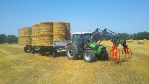 Deutz-Fahr Agroplus 315 + 2x Autosan