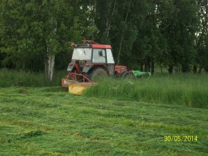 Zetor 6340 i kosiarki