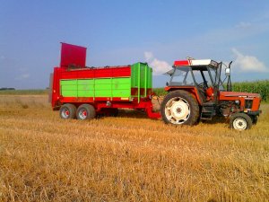 Zetor 7711 + Unia Tytan 10 Plus