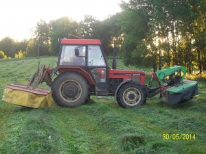Zetor 6340 i zestaw koszący