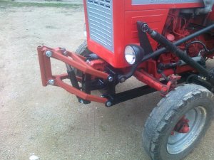 Mocowanie pługa do śniegu