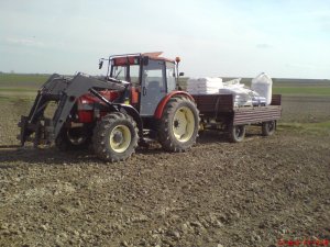 Zetor 10540 i przyczepa autosan d-47