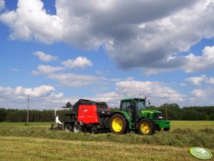 John Deere 6330 + Kuhn VBP2160