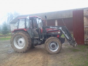 Case 4230 + Quicke 720