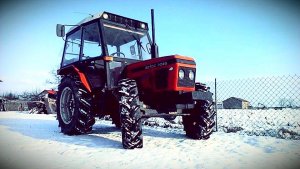 Zetor 7245 & zima 2015